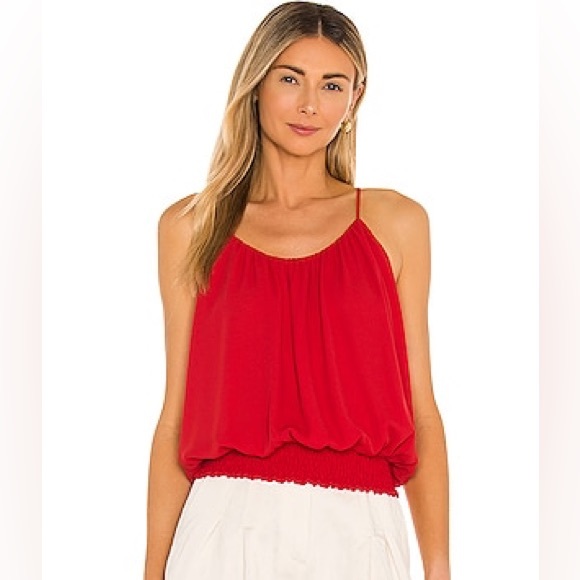 krisa Tops - Krisa Red Women's Camisole Top